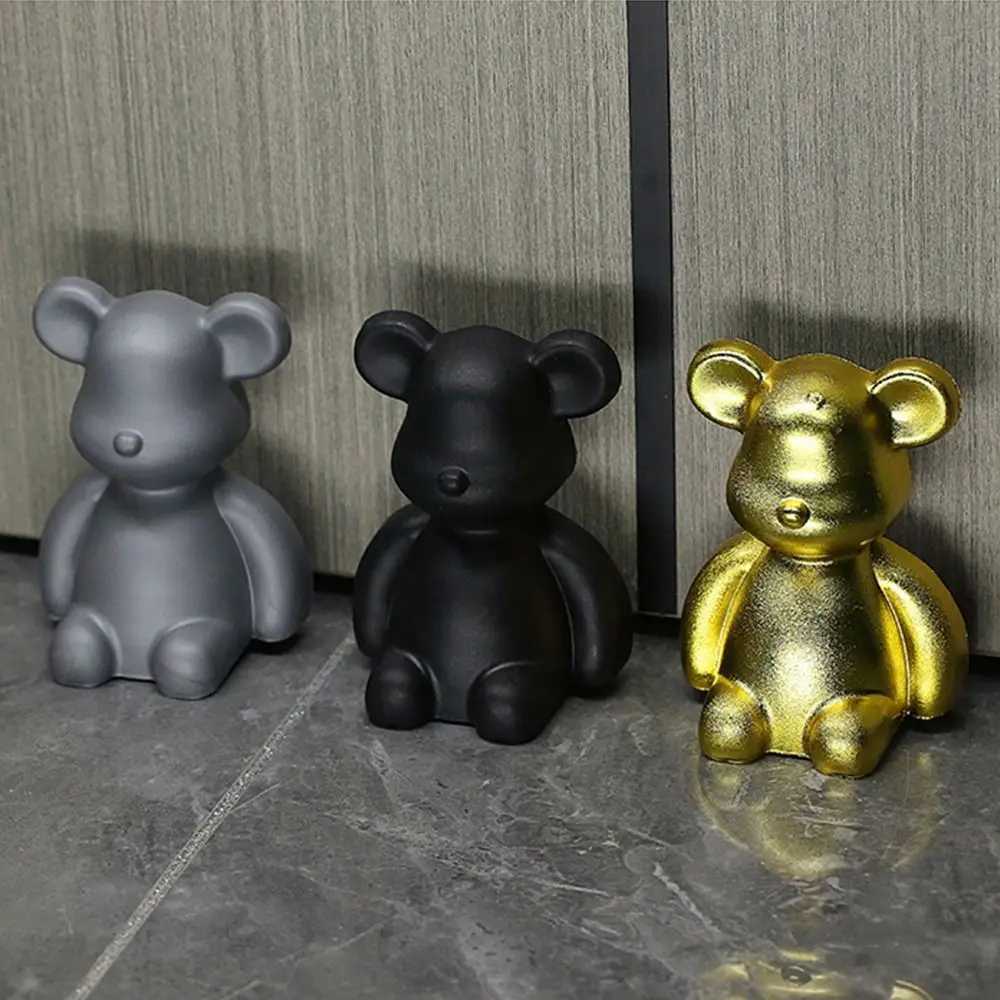

Creative Magnetic Bear Door Stopper Punch-free Anti-collision Door Suction Bumper Safety Door Stop Bedroom
