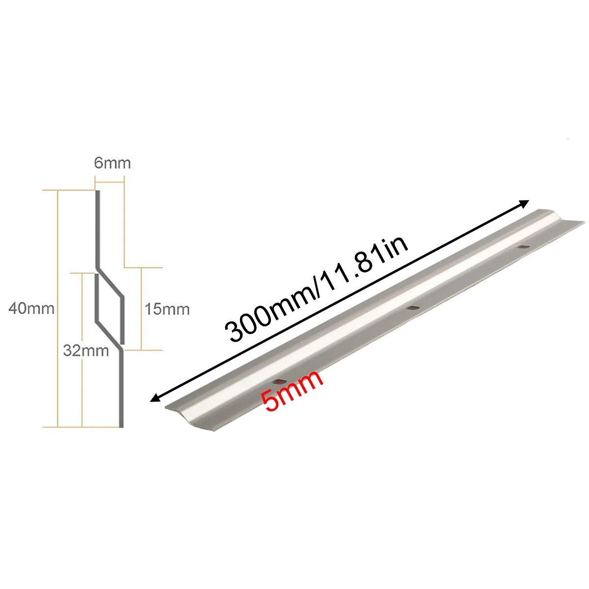 

For Storage Cabinets Size: 30cm Z-Clamps Quick Release Photo Holders Hanging Rail Quick Installation Easy Removal Hidden Bracket