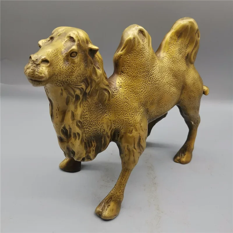 Brass camel ornaments, tabletop decorations, home crafts