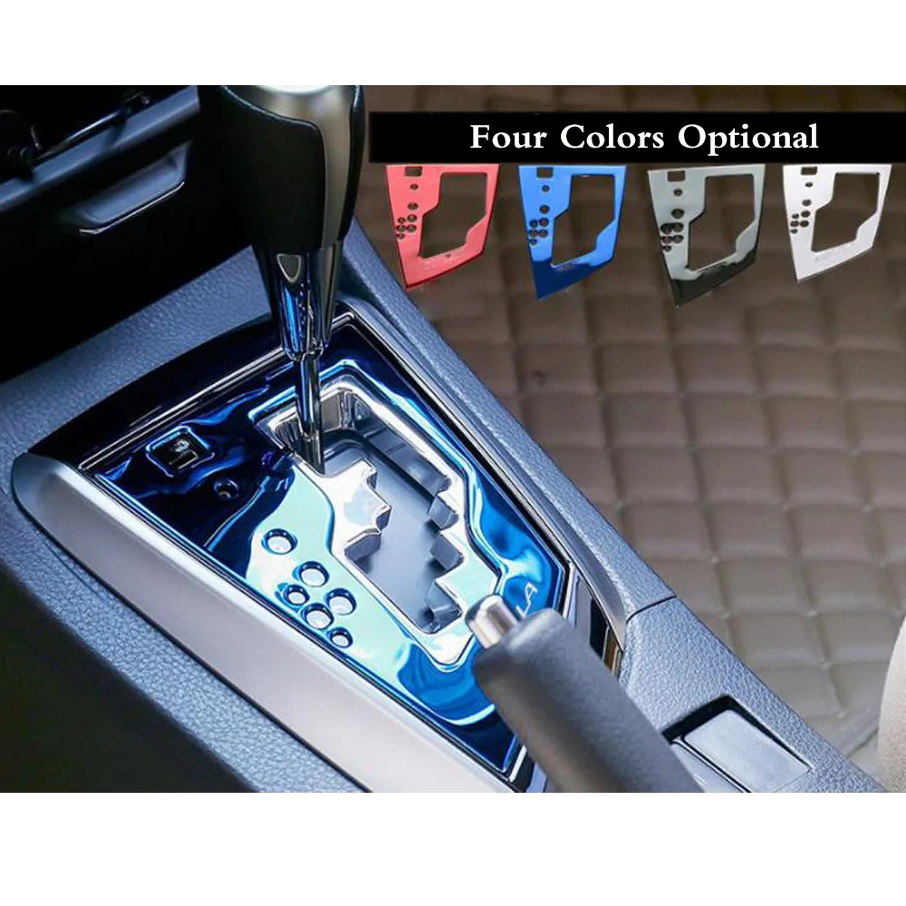 

Car Center Console Gear Shift Panel Cover Trim Interior Decoration Frame For Toyota Corolla Altis 2014 2015 2016 2017 2018 2019