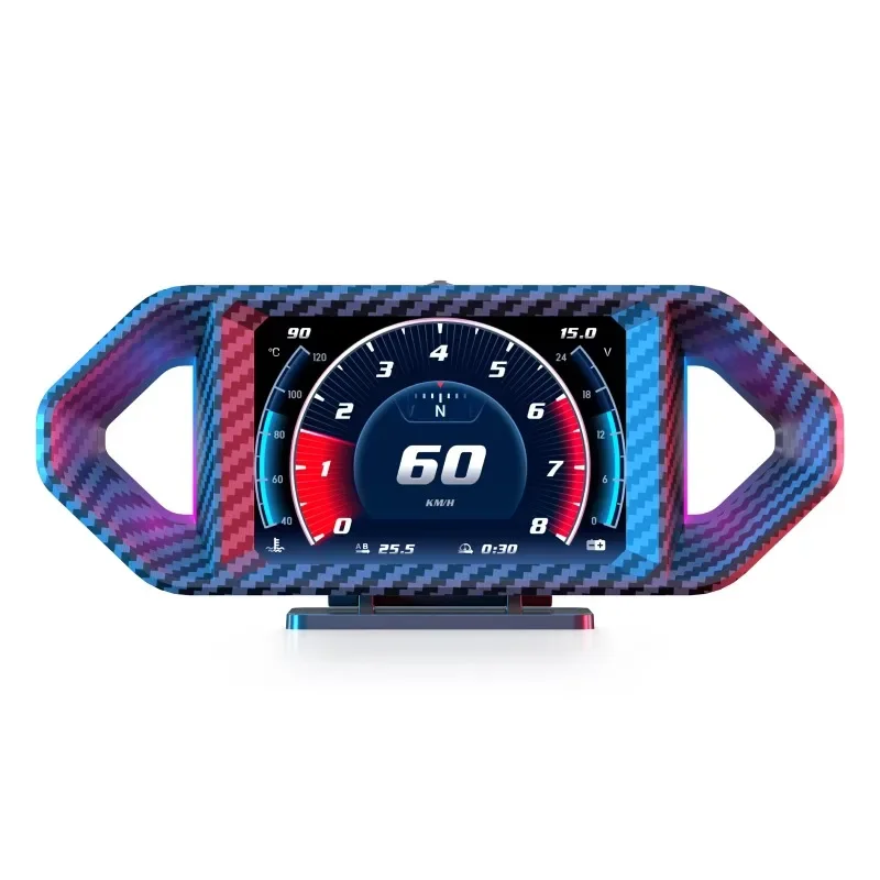 

P26 Auto Electronics Multi-Function Head Display for Most Cars Featuring Water Temperature Clock Fuel Consumption