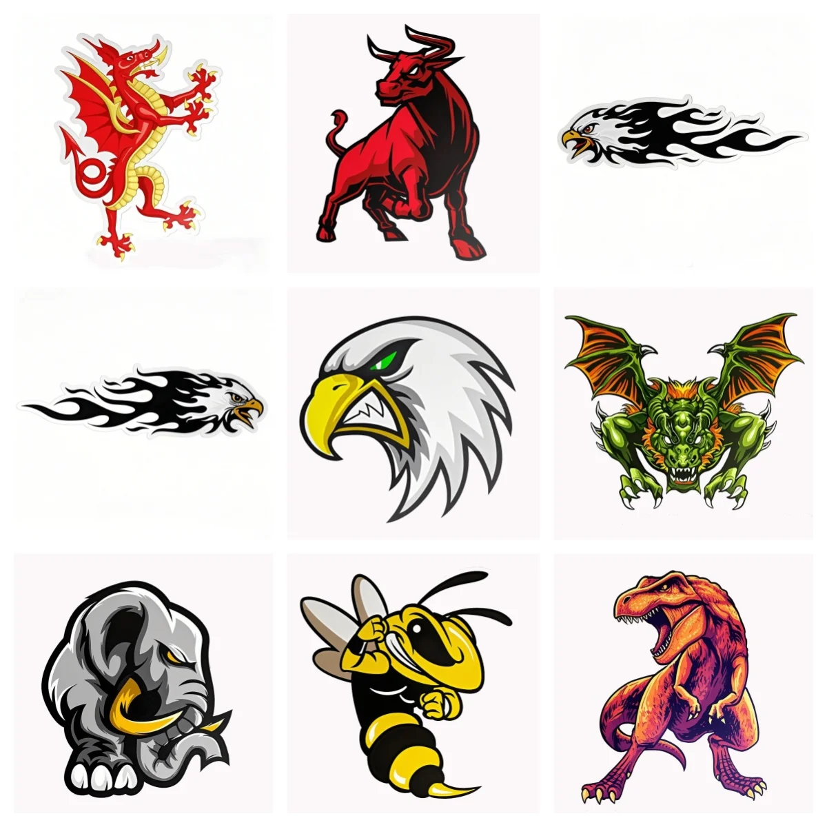 

Animal Anime Car Sticker Car Decal Car Accessories for Helmet Trunk Laptop Motorcycle Decal