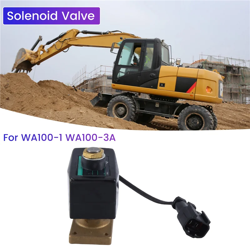 

AEF3-Solenoid Valve 417-15-15510 For Komatsu Loader WA100-1 WA100-3A WA120-1 WA120-3 WA150-1 WA180-1
