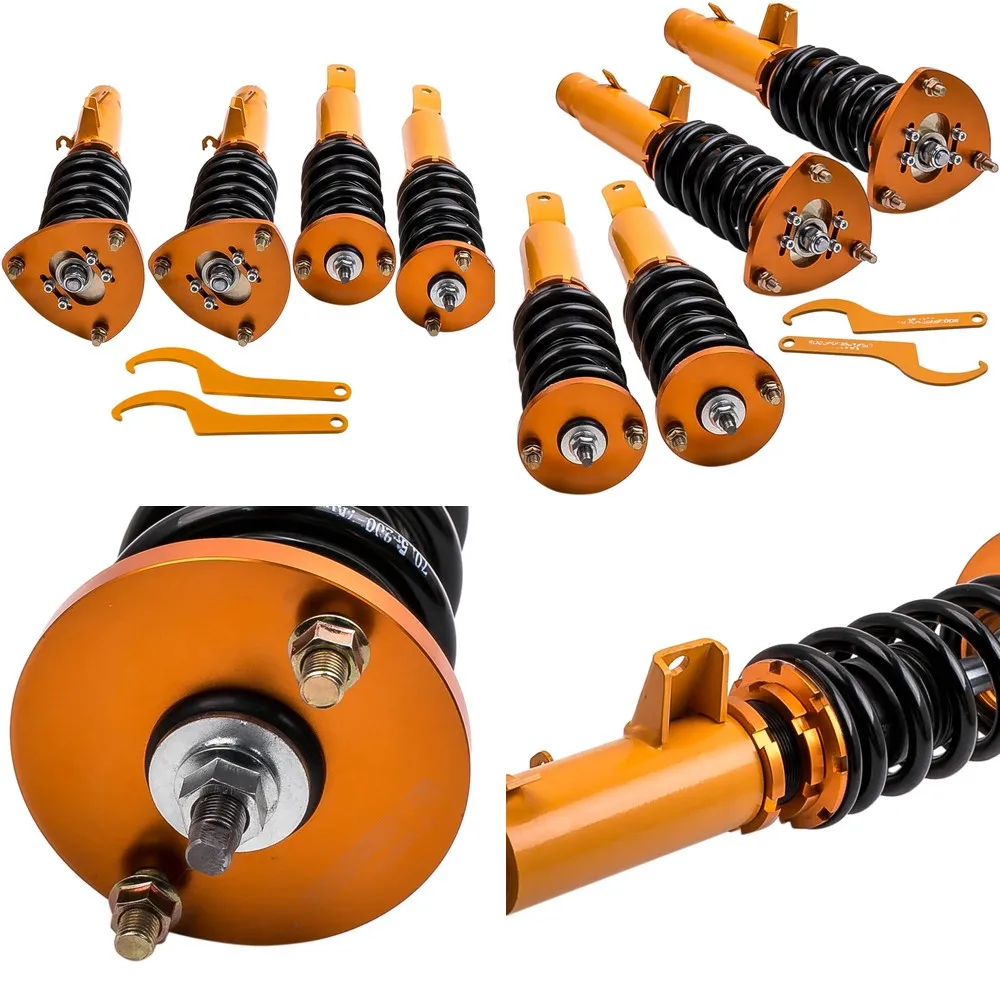 

Maxpeedingrods Coilover Suspension Kit for 2013-2016 for Honda Accord Acura TLX, Adjustable Shock Absorber