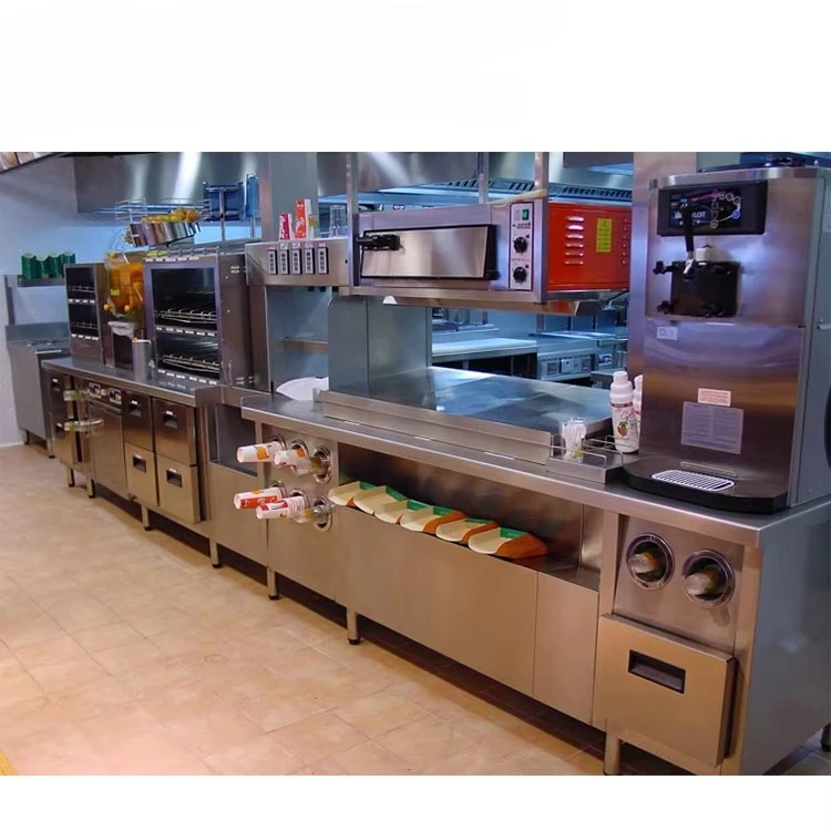 Restaurant Equipment Kitchen Commercial Fast Food Equipment