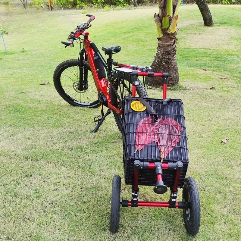 

Trailer Outdoor Camping Fishing Grocery Cart Cycling Camping Trolley Camper Van