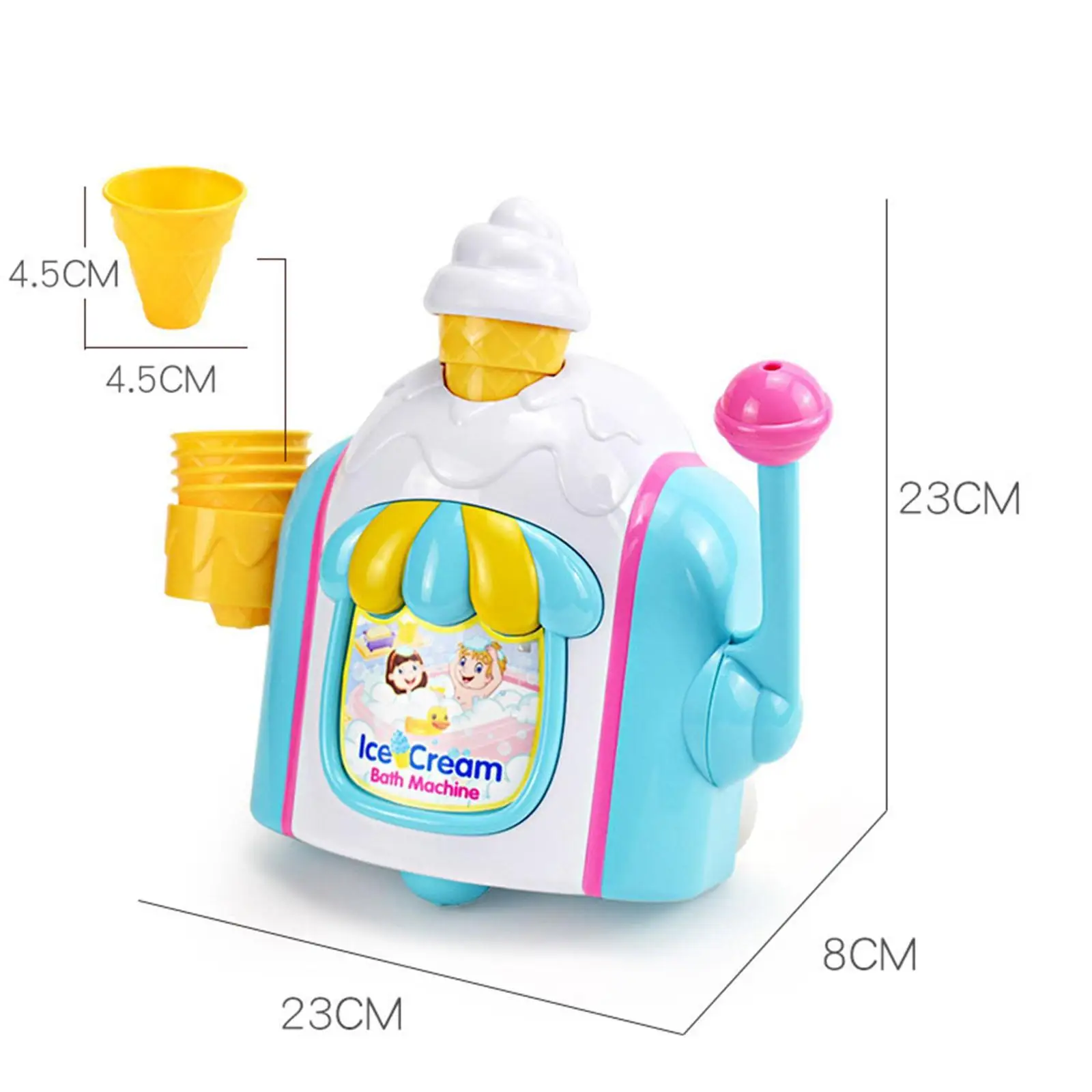 Ice Cream Ice Cream Maker for Concentration Tactile Training