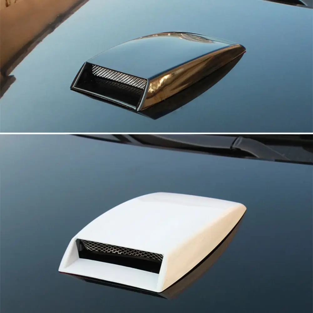 

Self-adhesive Car Air Flow Sticker Simulated Design Decorative Cover Bonnet Vent Sticker Sticker Cover Universal Fit