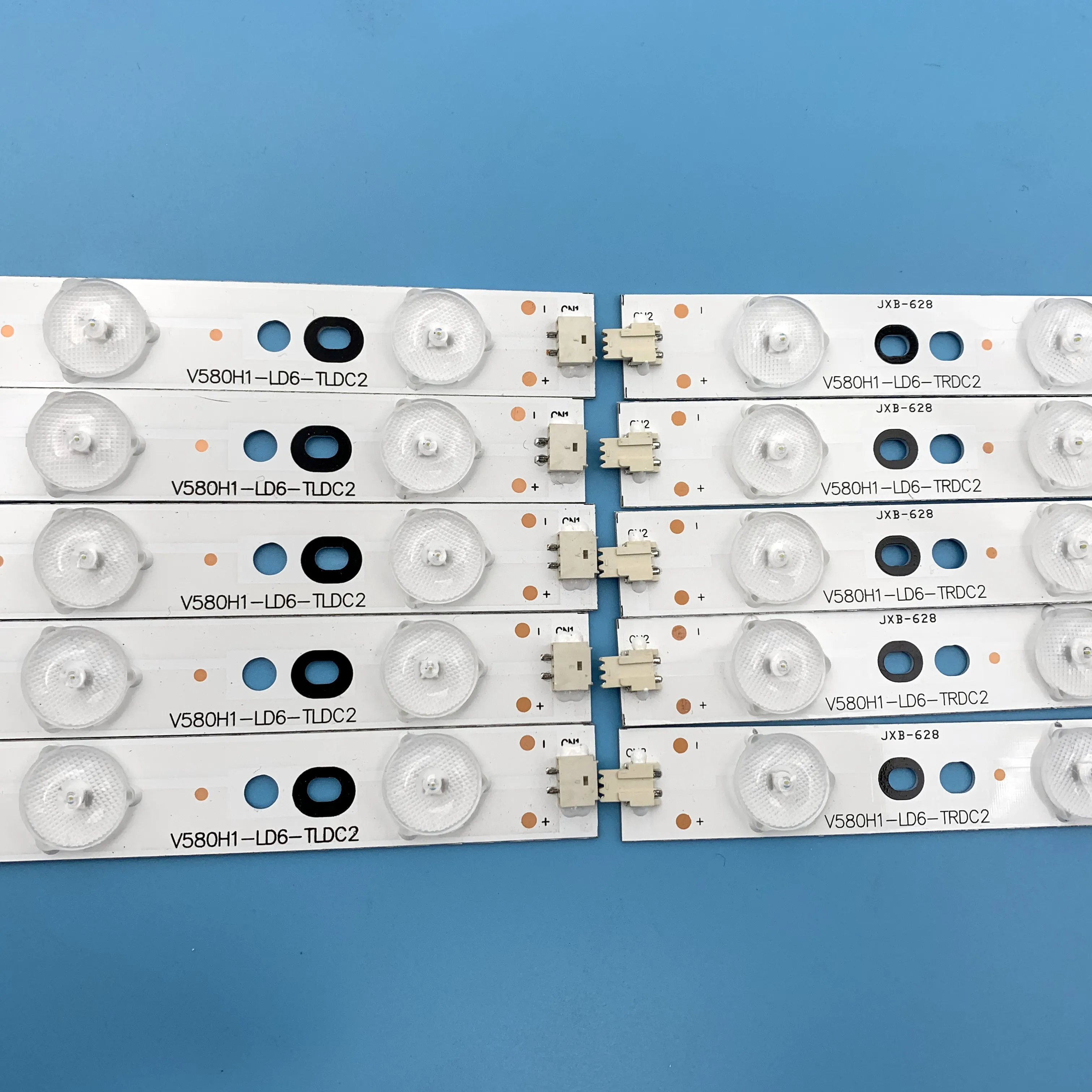 

Лента светодиодной подсветки, 23 лампы для телевизора 58 дюймов V580H1-LD6-TLDC3 V580H1-LD6-TRDC2 V580HK1-LD6 D58LW7110 58L1350U DP58D34-LE58F3281