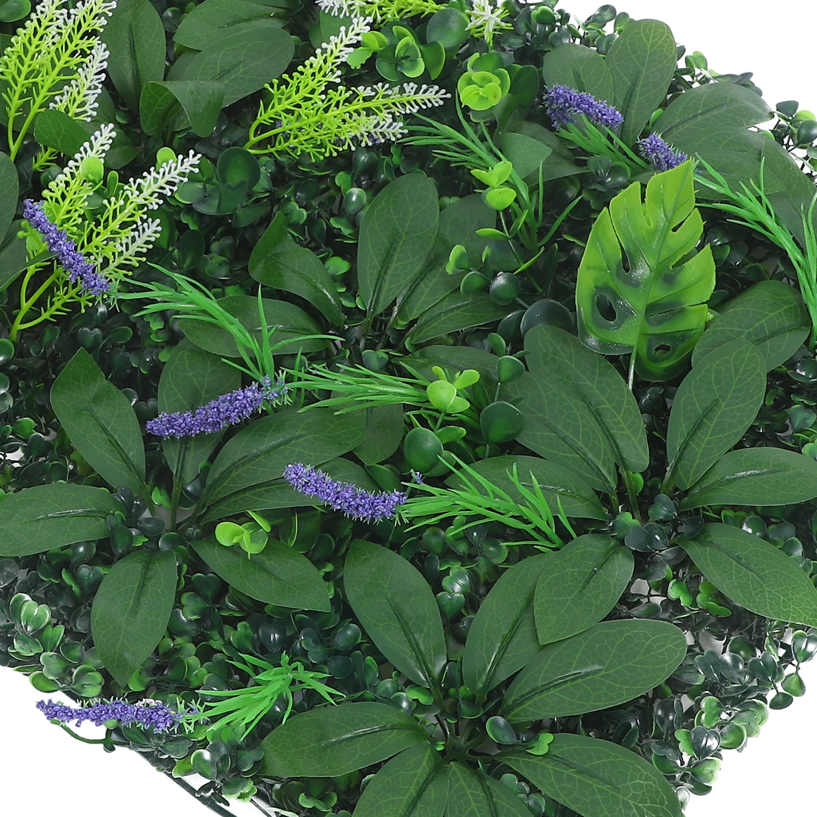 

3D Realistic Artificial Hedge Wall Panel Greenery Plant Backdrop Decor Wedding Office Restaurant Fade Resistant Reusable Fake