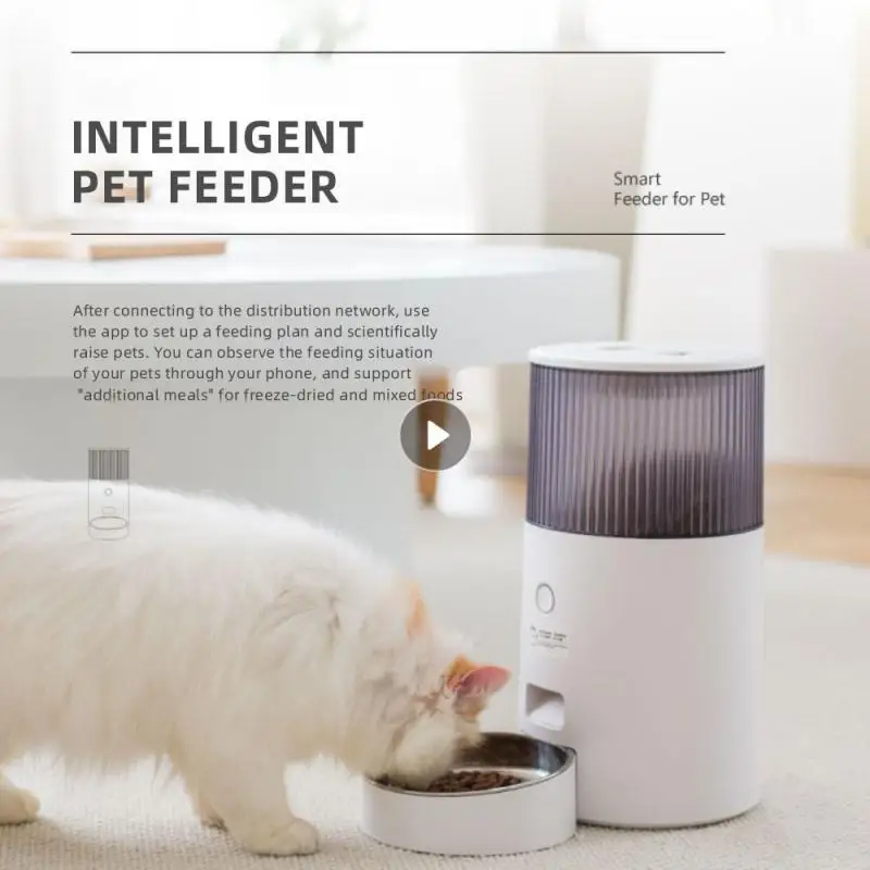 

Pet Smart Feeder Cat Food Dog Food Automatic Feeder Timing Automatic Feeder 2.5l Dog Food Cat Food Feeder Pet Supplies