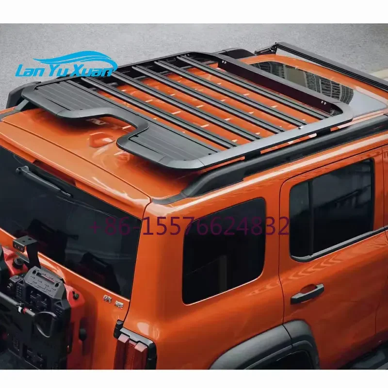 Car Roof Racks Manufacturer Cargo For Wey Tank 300 Accessories/Roof Luggage Basket and Side Ladder /Luggage Rack & Side ladder