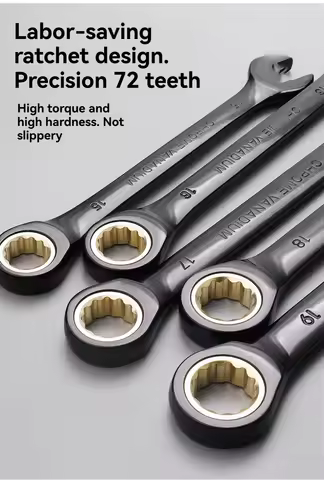 DGEV Universal Torx Wrench Adjustable Torque 8-19mm Ratchet Spanner for Bicycle Motorcycle Car Repair Tools Mechanical Tool