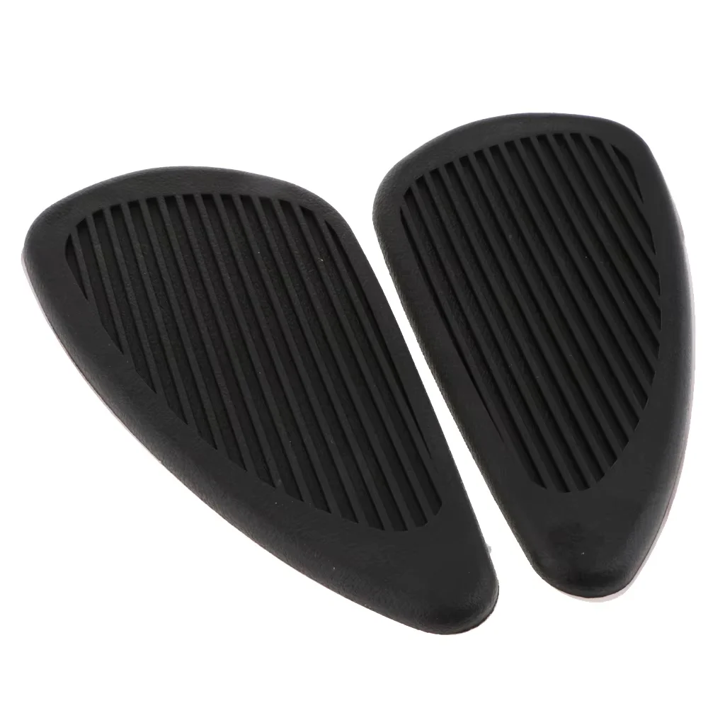 Fuel Tank Traction Side Pads Non-slip Retro Gas Fuel Knee Grip Stickers Pad Protector Sheath Part Classic Vintage Cafe Racer