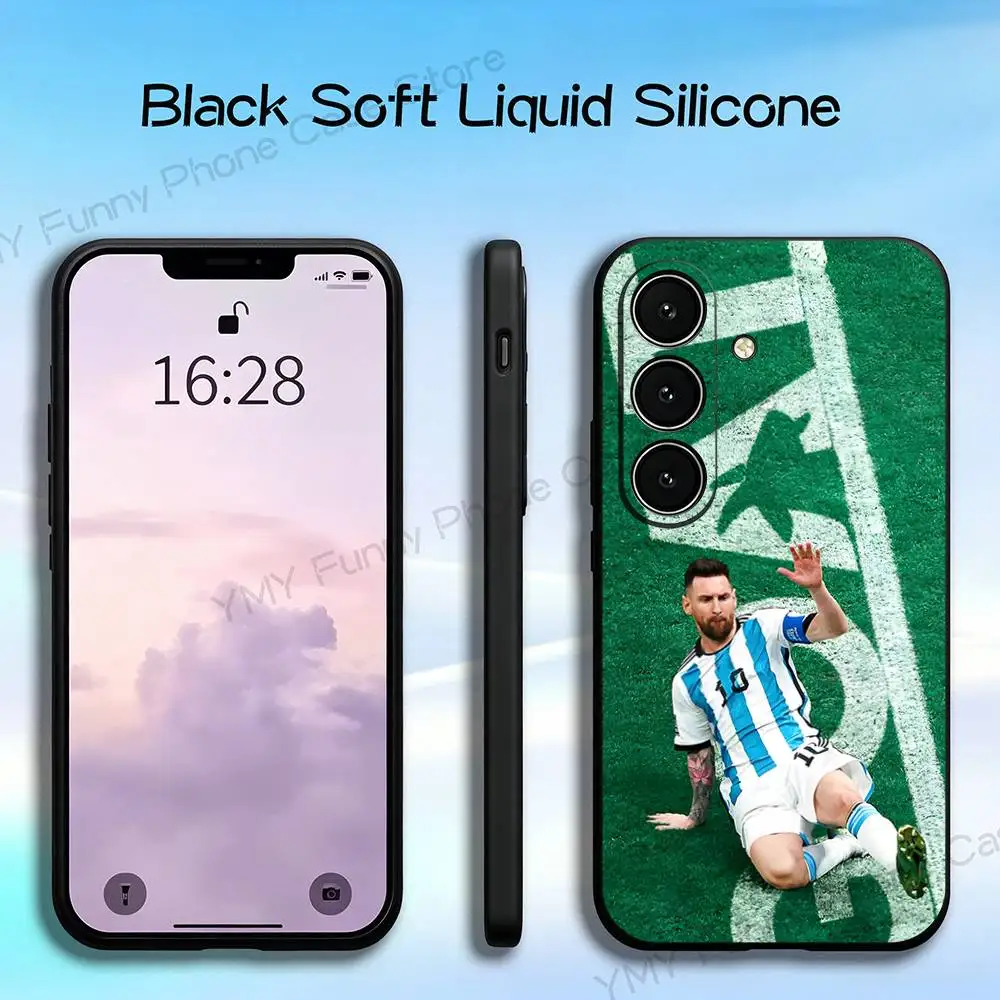 Soccer 2026 10 L-Lionel M-Messi Phone Silicone Case For Samsung S24 22 20 23 21 20 Ultra Plus Lite 5G Print Cover