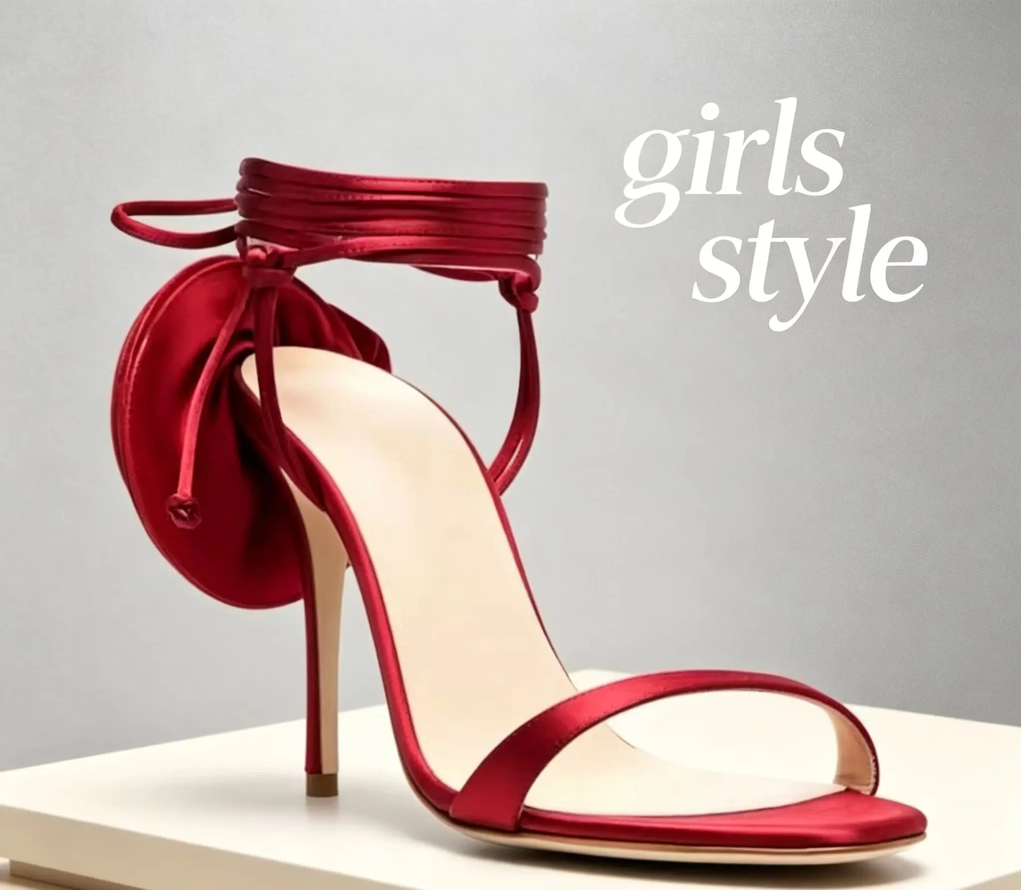 Flower Women Stiletto High Thin Heel Pump Sandal Open Wrap Ankle Summer Party Wedding Elegant Satin Sexy Slingback Daily Shoes