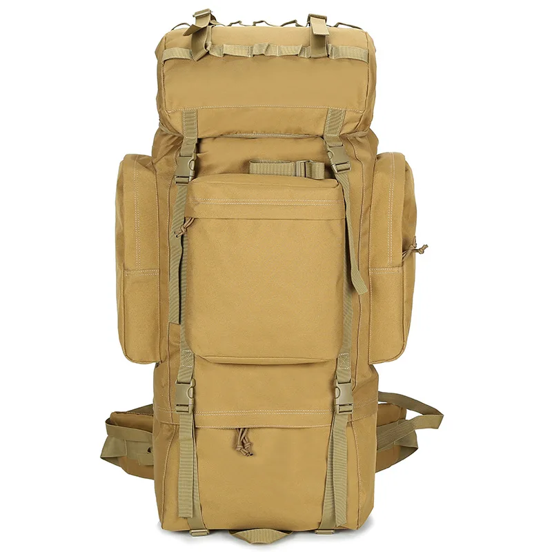 Imagem -05 - Grande Capacidade Tática Camo Mochila Militar fã Mochila Montanhismo ao ar Livre Bolsa Camping 100l Novo