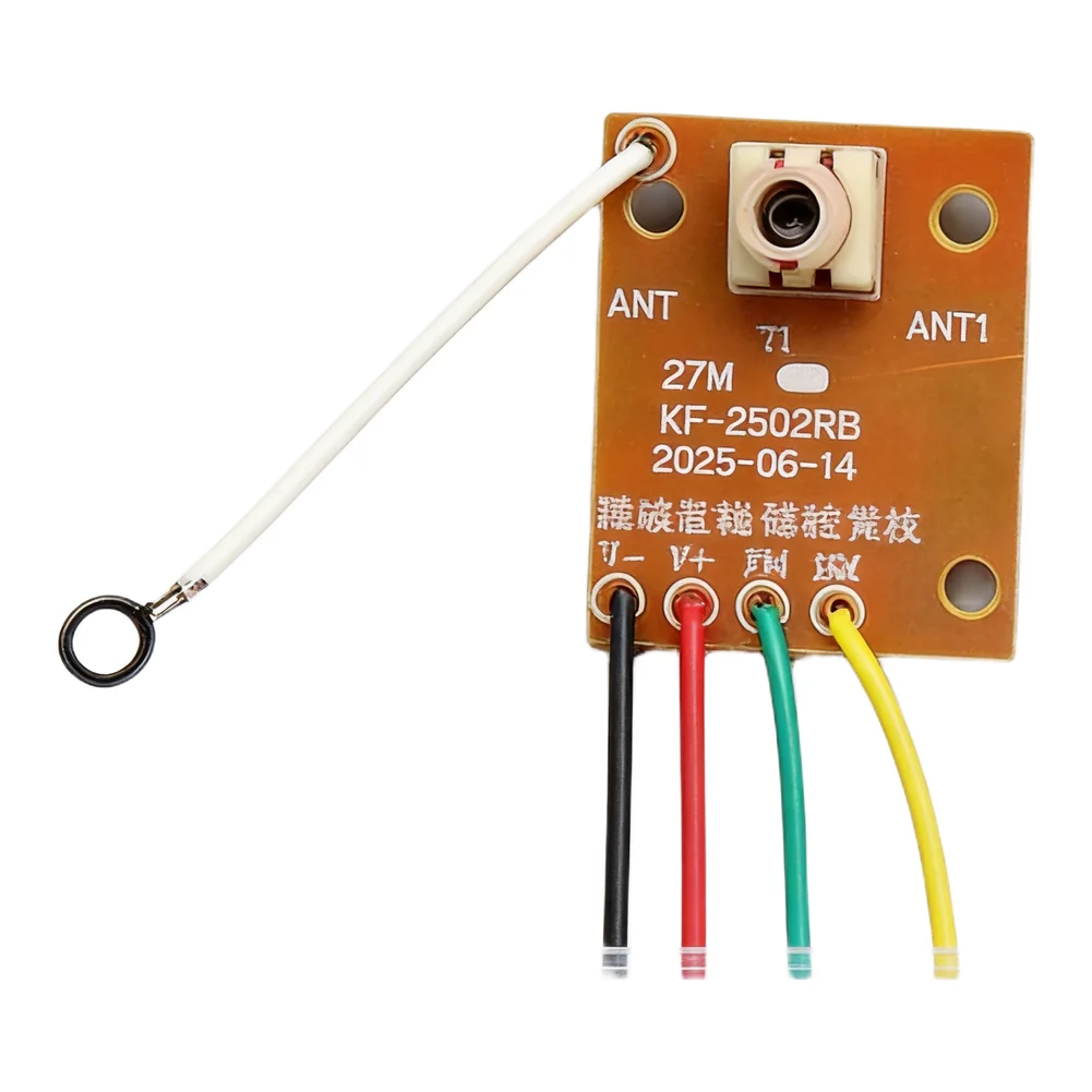 DIY Two Channel Remote Control Module 27MHz for Science Education and Toy Vehicle Assembly with Compact Dimensions