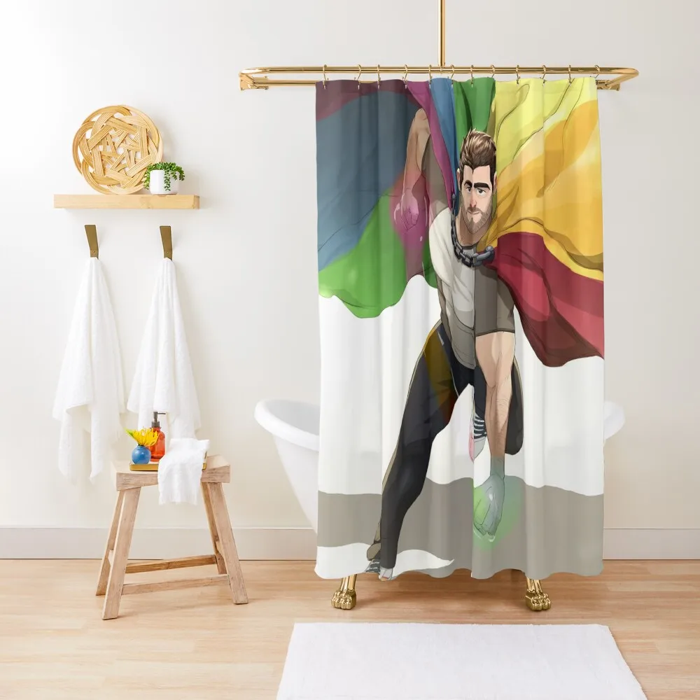 

Rainbow man Shower Curtain Bathroom Decor Bathroom And Shower For Shower Waterproof Fabric Bathroom Curtain