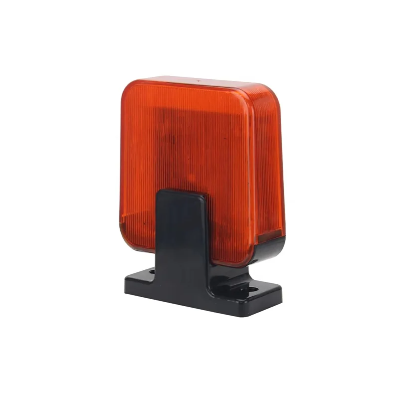 ABKS-AC DC 12-265V lámpara de alarmas de Flash de luz LED para abridor de puerta corredera oscilante/pualla de barrera