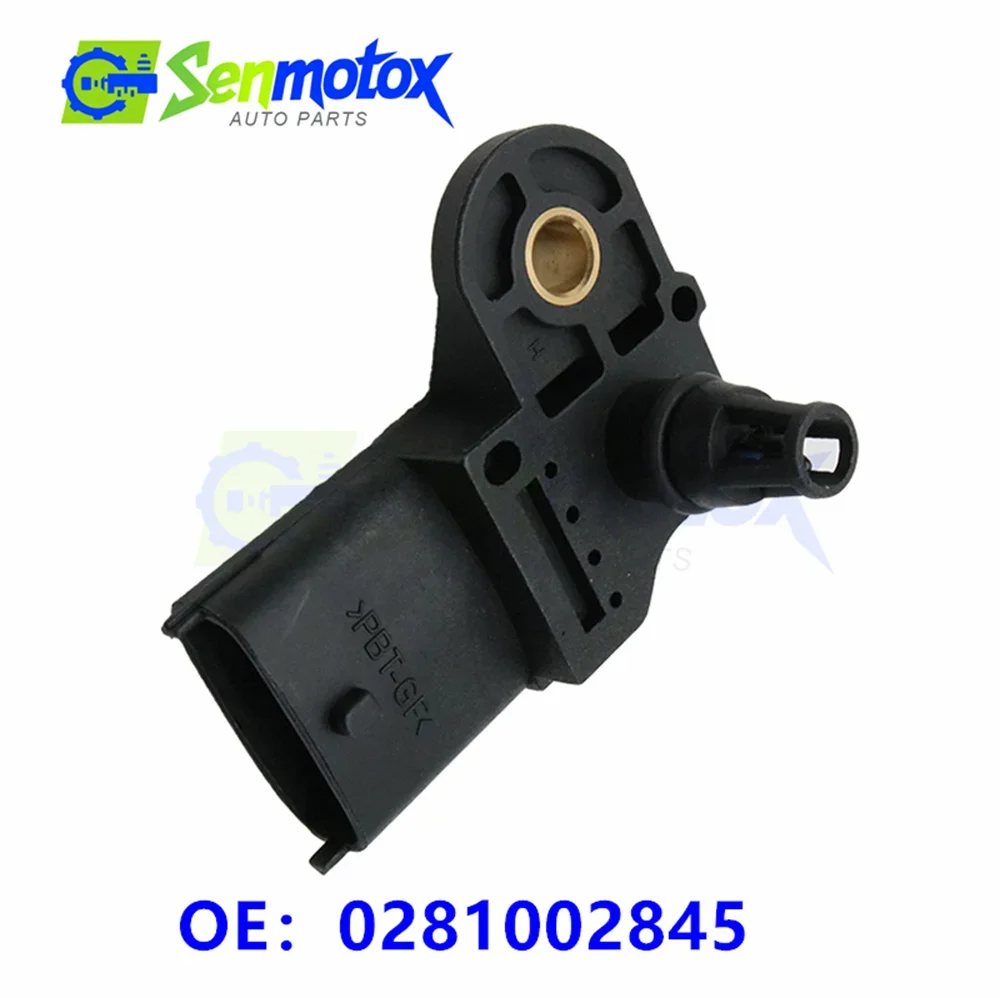 0281002845 For JEEP GM FIAT DACIA  ALFA ROMEO 2005-2011 Intake Manifold Pressure 4Pins Sensor 0504088431 55206797 0281002437 MAP