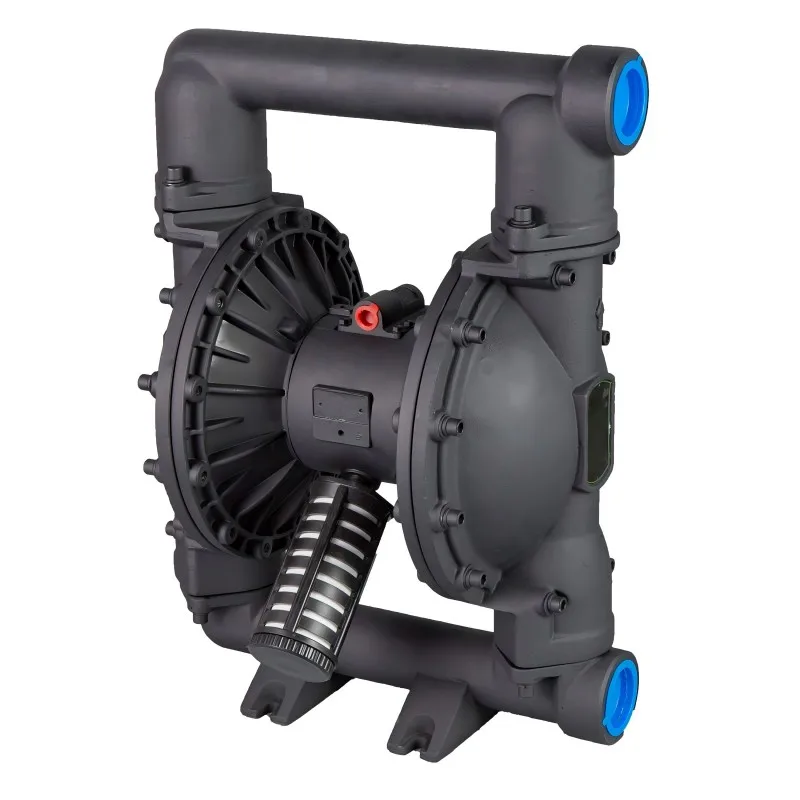 Ductile Iron Air Operated Diaphragm Pump Membran Bomba De Diafragma Chemical Transfer Diaphragm Air Mud Slurry Pump