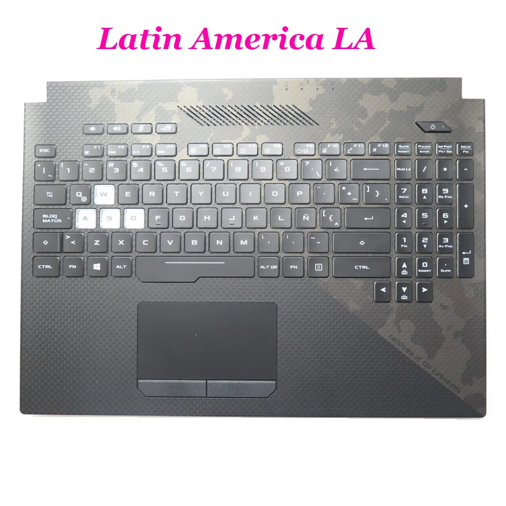 HB\IT\LA Black PalmRest&Keyboard For ASUS ROG Strix SCAR II GL504GM GL504GV GL504GS GL504GW GL564GM GL564GV GL564GS GL564GW