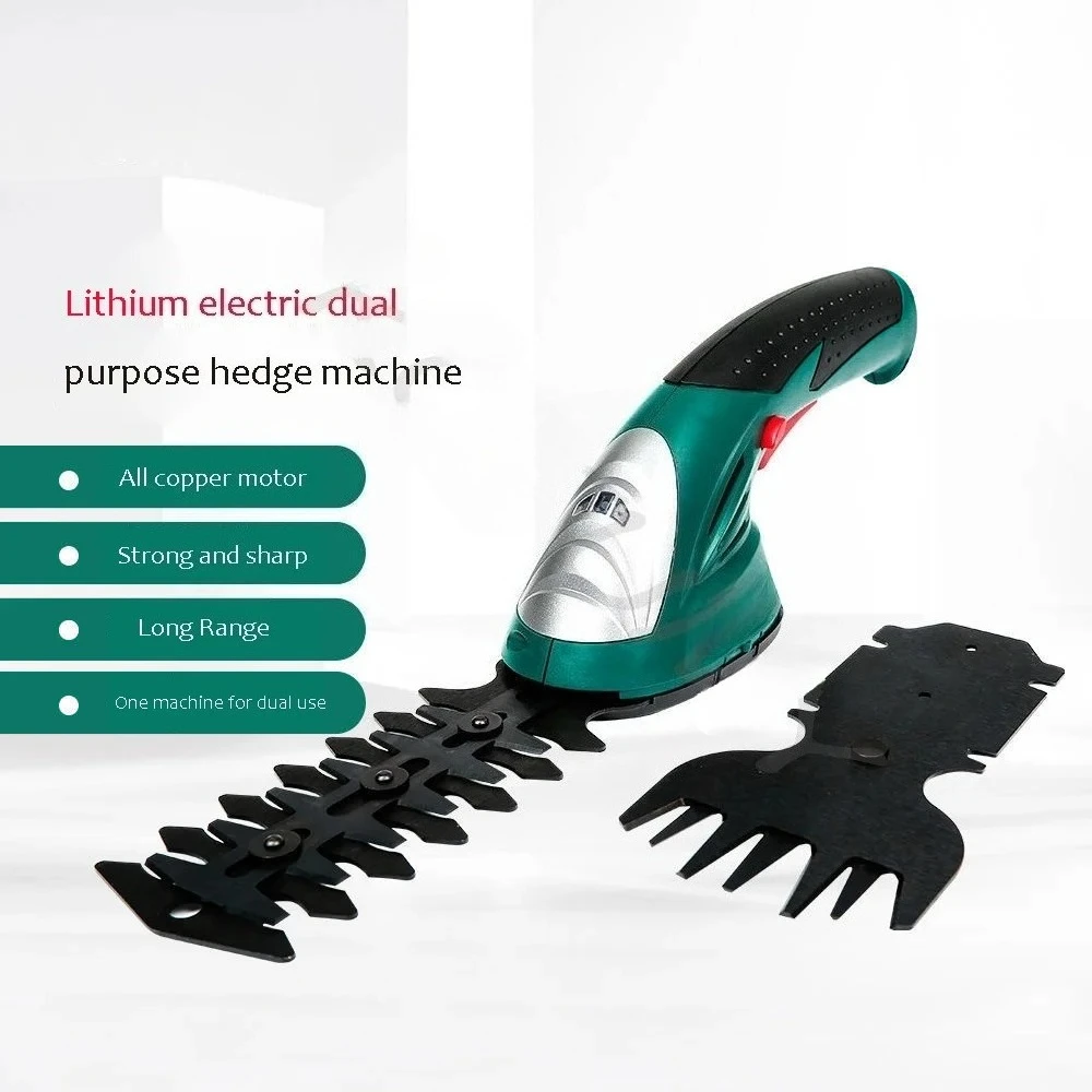 Rechargeable Garden Pruning Shears Grass Hedge Trimmer Electric Hedge Trimmer Cordless Garden Tool