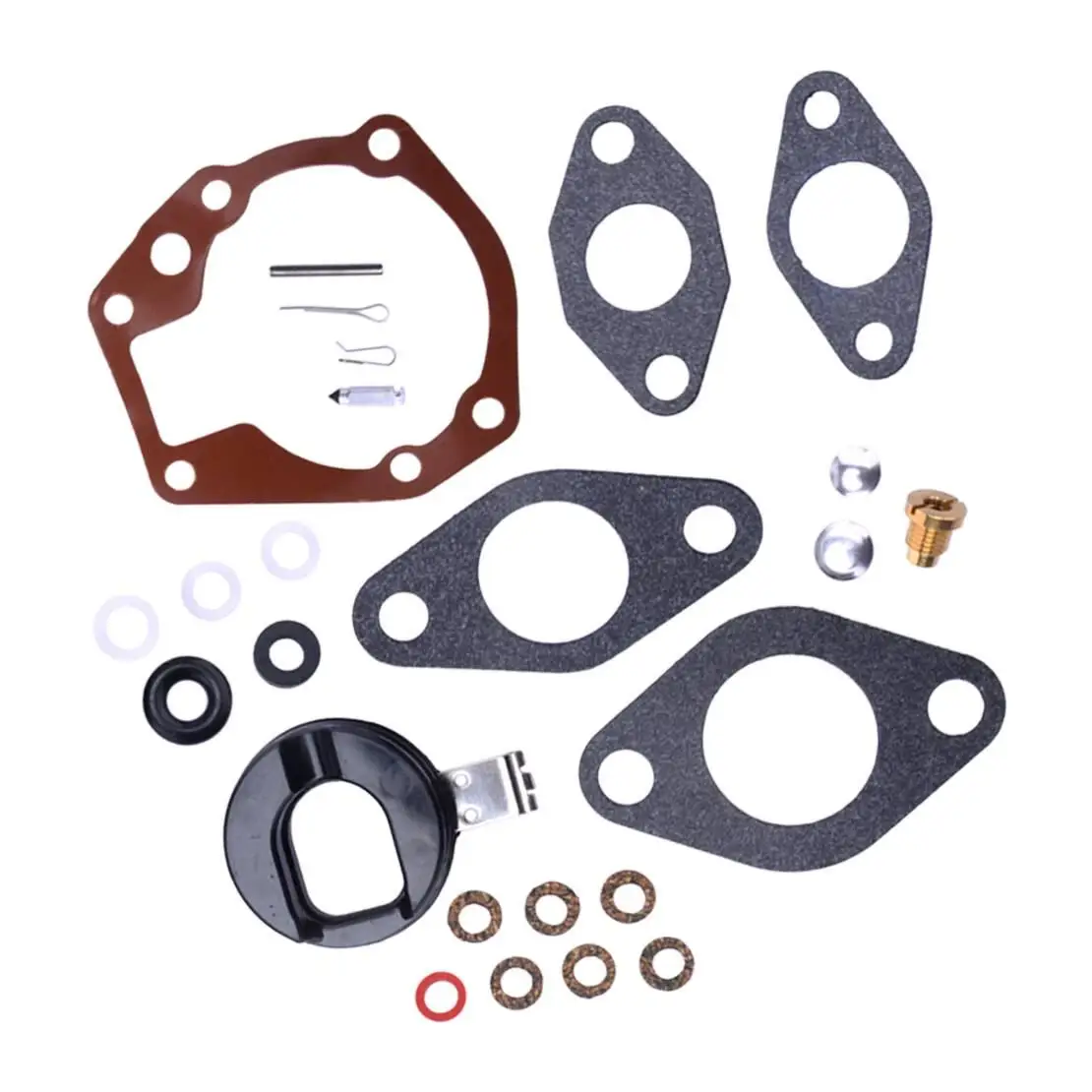 

Ремкомплект карбюратора с поплавком, подходит для Johnson Evinrude 1,5 2, 5, 5, 5, 6, 10, 15, 18, 20 л.с. 383052