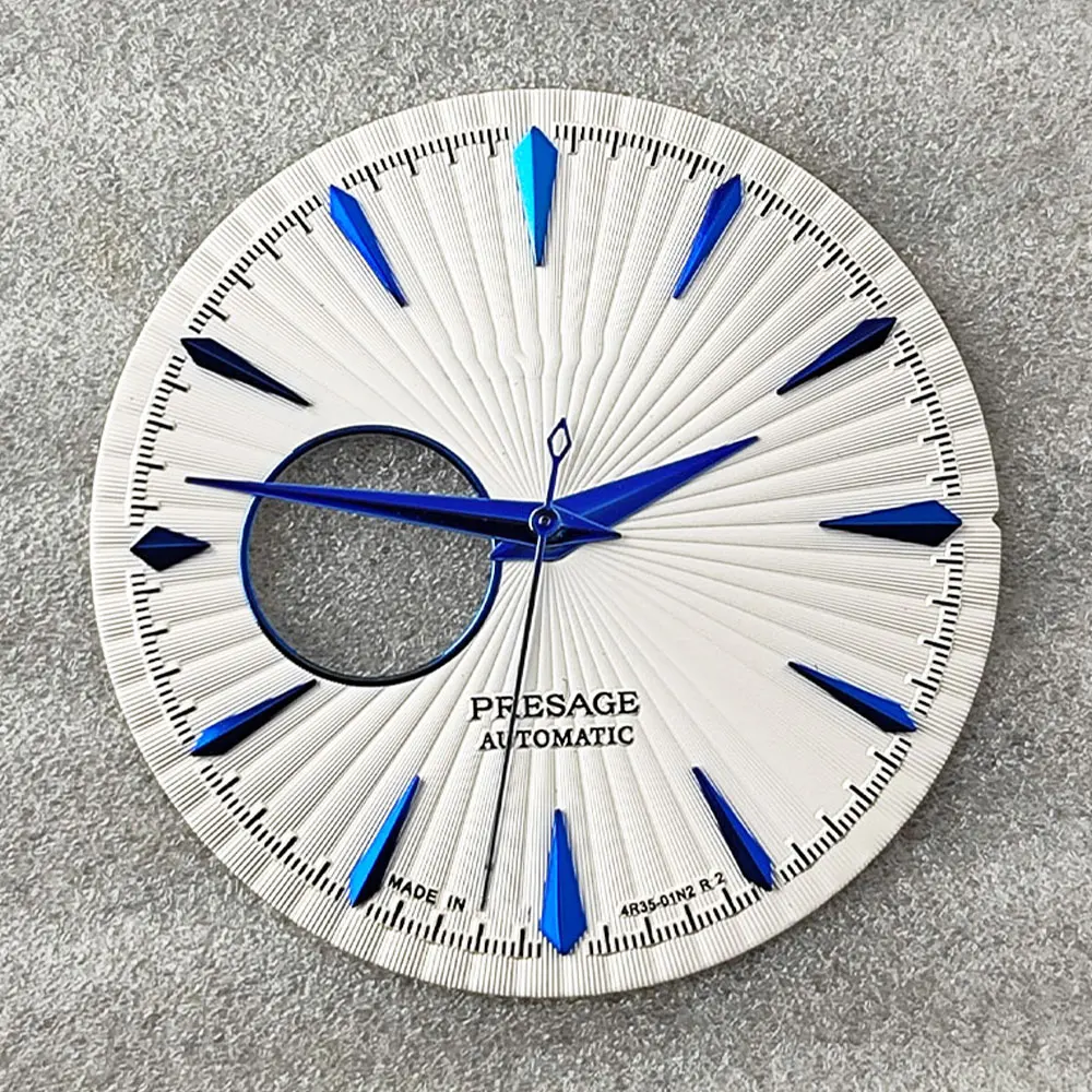NH38 قرص 35 ملم مجوف PRESAGE S قرص مسمار صلب لحركات NH38 WatchMods ساعة مخصصة