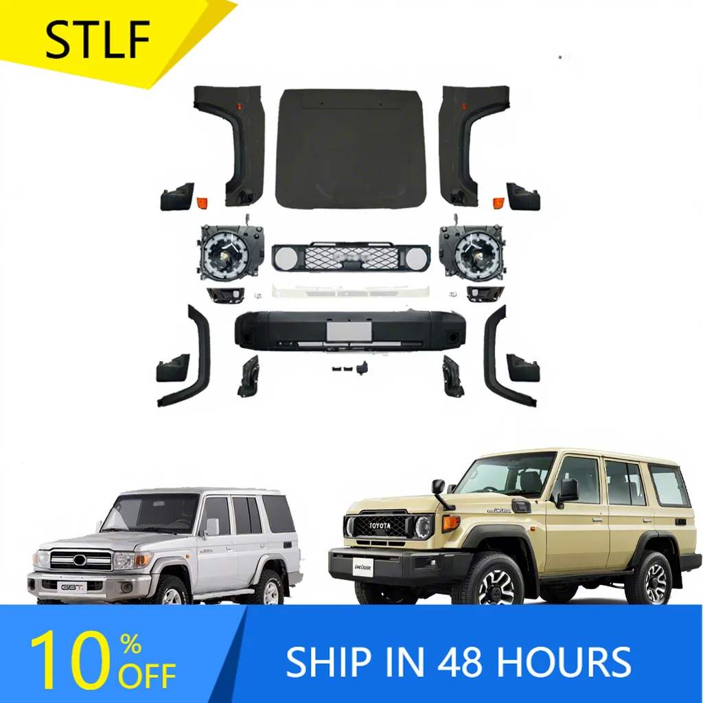 

STLFHigh Quality Body Kit for Landcruiser LC76 LC70 Upgrade to New Model 2024 Auto Tuning Accessories for Landcruiser 76