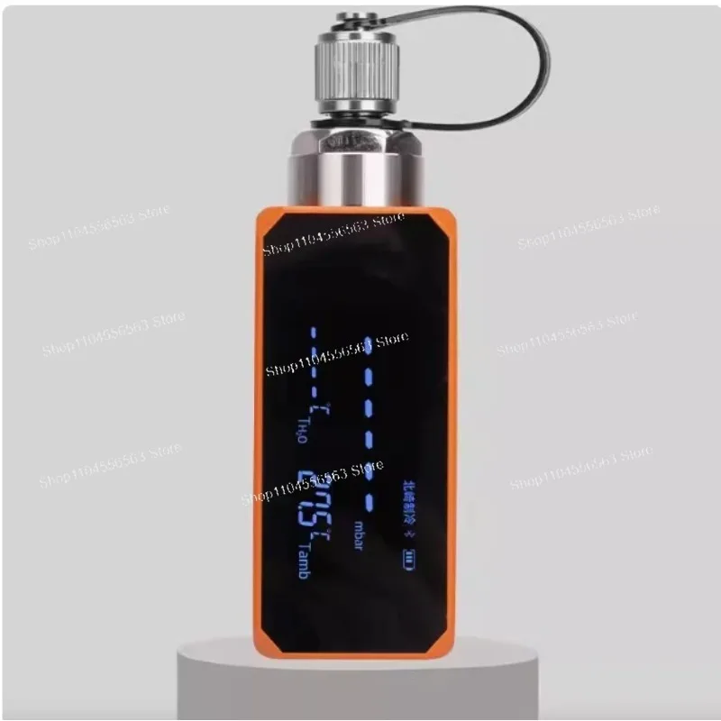 

VGW-Mini Vacuum Gauge Micron Digital Micron Gauge Refrigeration Vacuum Tester Accurate Measurement for Refrigeration Maintenance