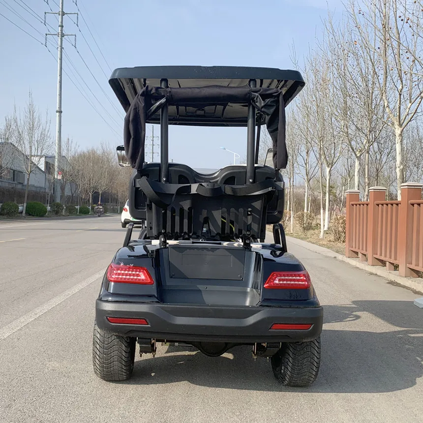 2024 Latest Design Factory Long Endurance Lithium Battery 72V Electric Car Street Legal Electric Golf Cart