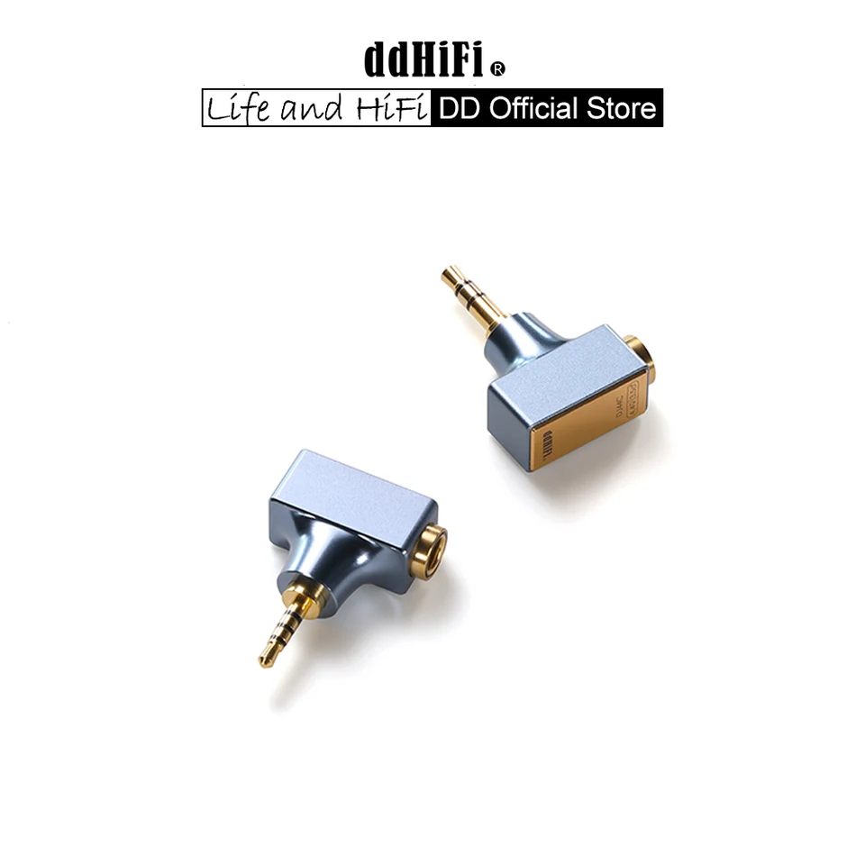 DD ddHiFi 완전히 새로운 DJ44B / DJ44C Mark II, DAP / DAC / 앰프용 4.4mm 암-2.5mm / 3.5mm 수 헤드폰 어댑터 썸네일 7