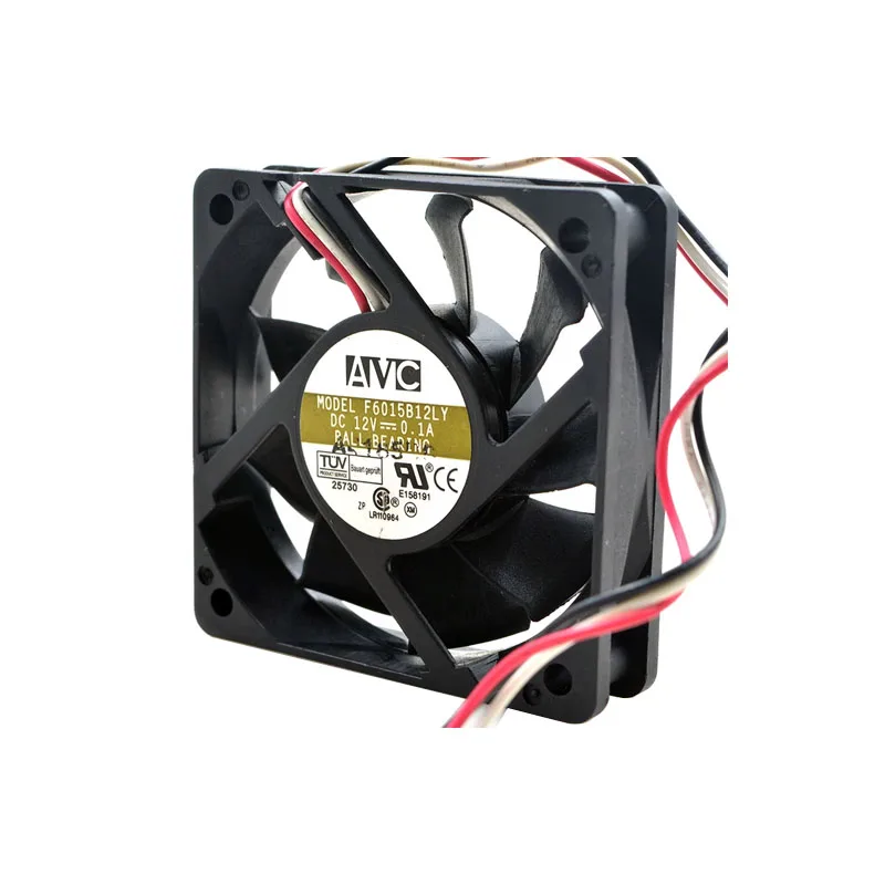 NEW ORIGINAL F6015B12LY 12V 0.1A 6015 60*60*15mm COOLING FAN RADIATOR