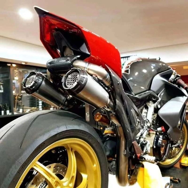 Suitable for V4 Temi exhaust, Street Fighter Temi exhaust