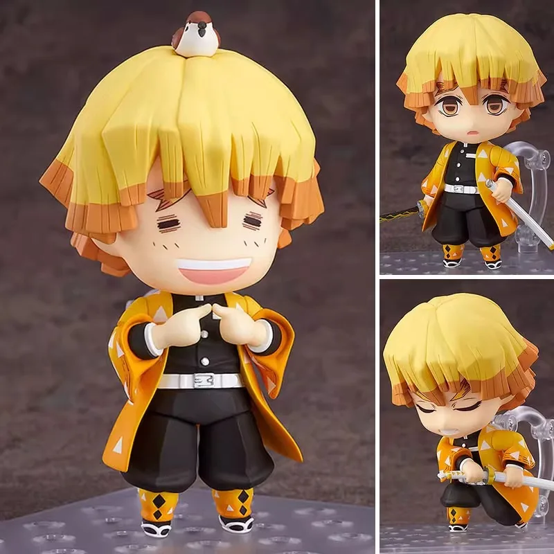 Anime Demon Slayer Action Figure Kamado Nezuko Tanjirou Uzui Tengen Hashibira PVC Toys Christmas Gift