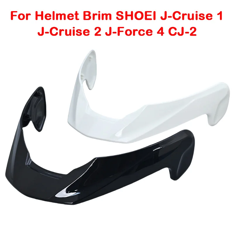 For SHOEI J-Cruise 1 J-Cruise 2 J-Force 4 CJ-2 Motorcycle Helmet Brim Set Viseria Capacete Motorcycle Accessories Brim