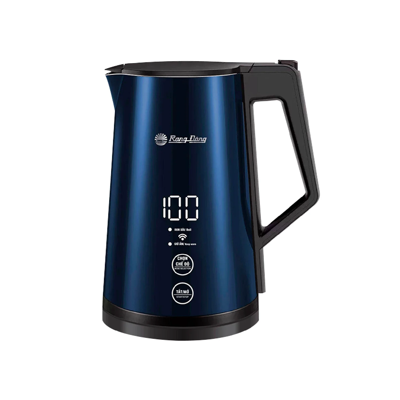 

Vietnam Export Cordless Electric Kettle Fast Boiling 1.7 Liter Auto Shut-Off with Temperature Control Mobile Apps