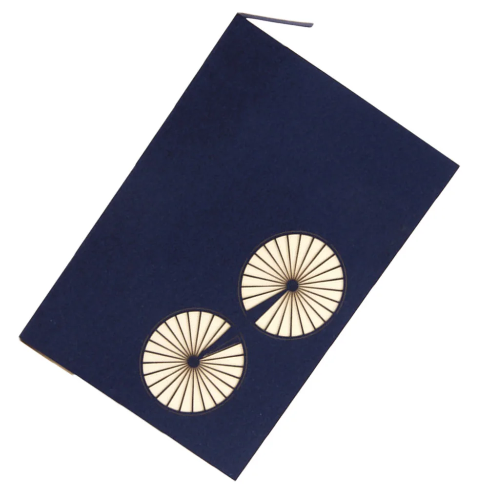 3D Greeting Cards Blue Bike Creative Design Graduation Blessing Cards Up Graduation Gift for Friends Classmates