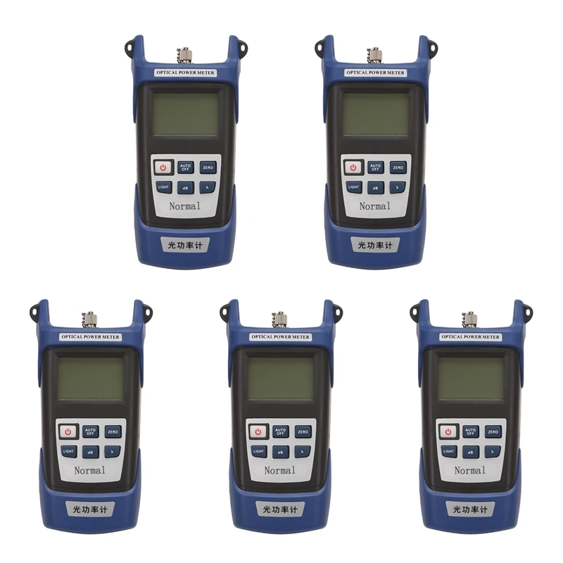 

ABGZ-5X Handheld Optical Power Meter High Precision Optical Fiber Tester Optical Attenuation Test With Fc/Sc Adapter