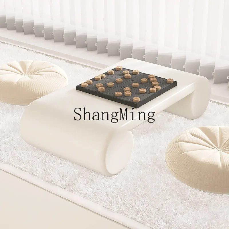 

SM bay window low table household balcony chessboard coffee table modern simple high-end small table