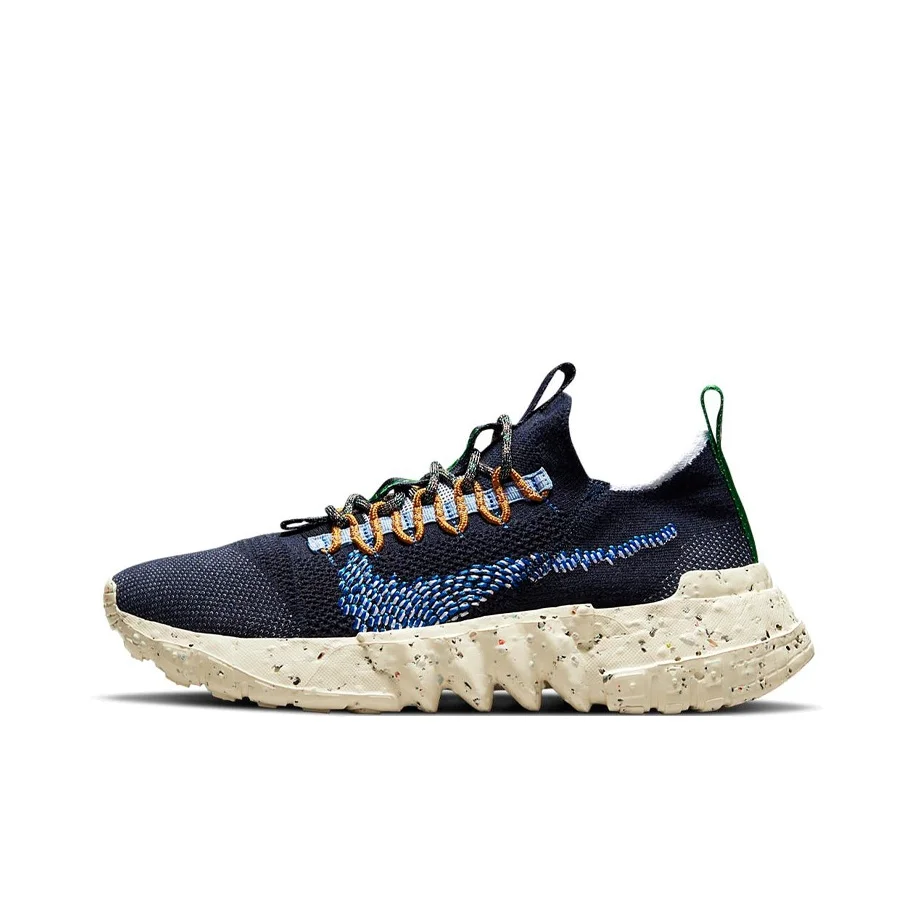 Nike Space Hippie Casual Shoes Unisex Low Top Dark Blue DJ3056-400