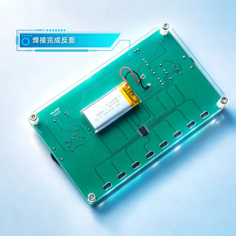 Touch piano Touch electronic musical instrument DIY Maker course design Welding practice kit Parts TypeC charging