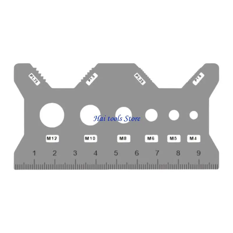 X37E Accurate Screw Measurement Card Reliable Screw Measuring Instrument for 4mm/5mm