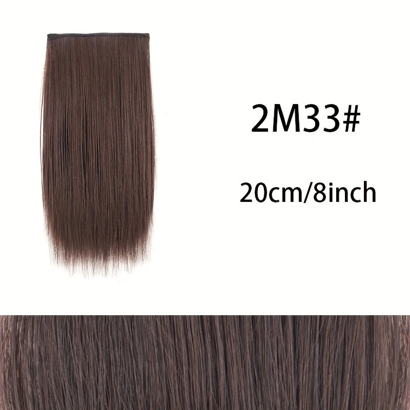 Synthetic Invisible Seamless Hair Pads for Volume