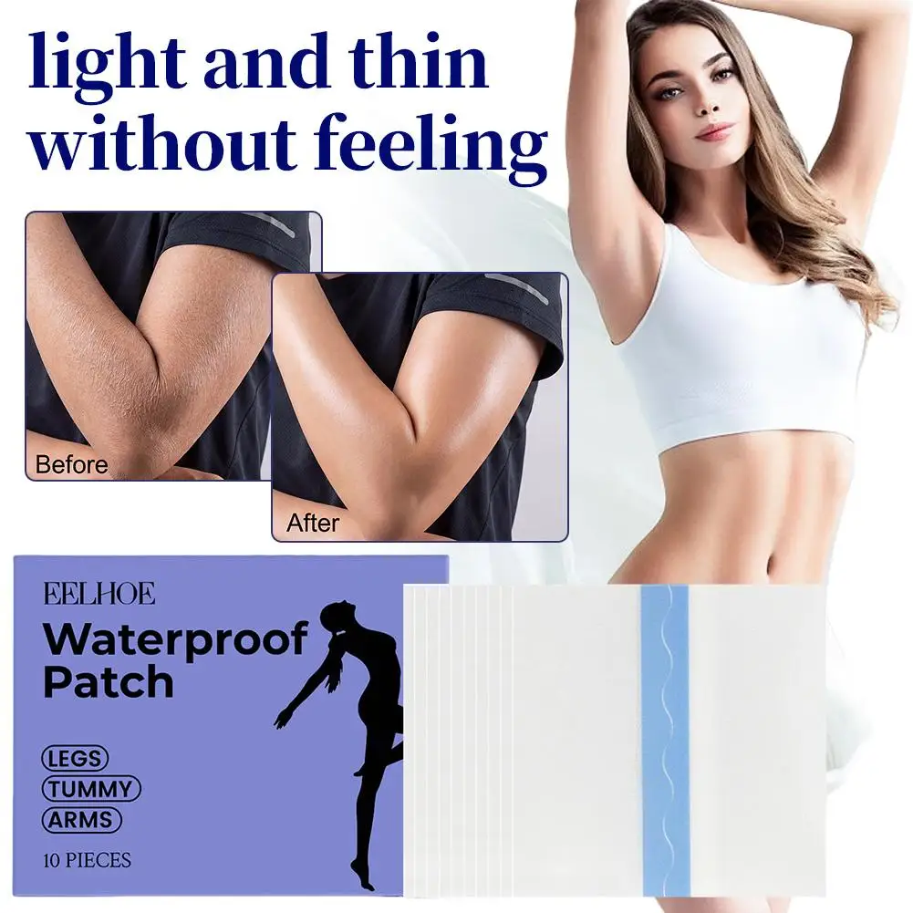 EELHOE Waterproof Skin-Friendly Body Patches Breathable Comfortable Adhesive Patches For Legs Tummy Arms Daily Home Outdoor Care view 6