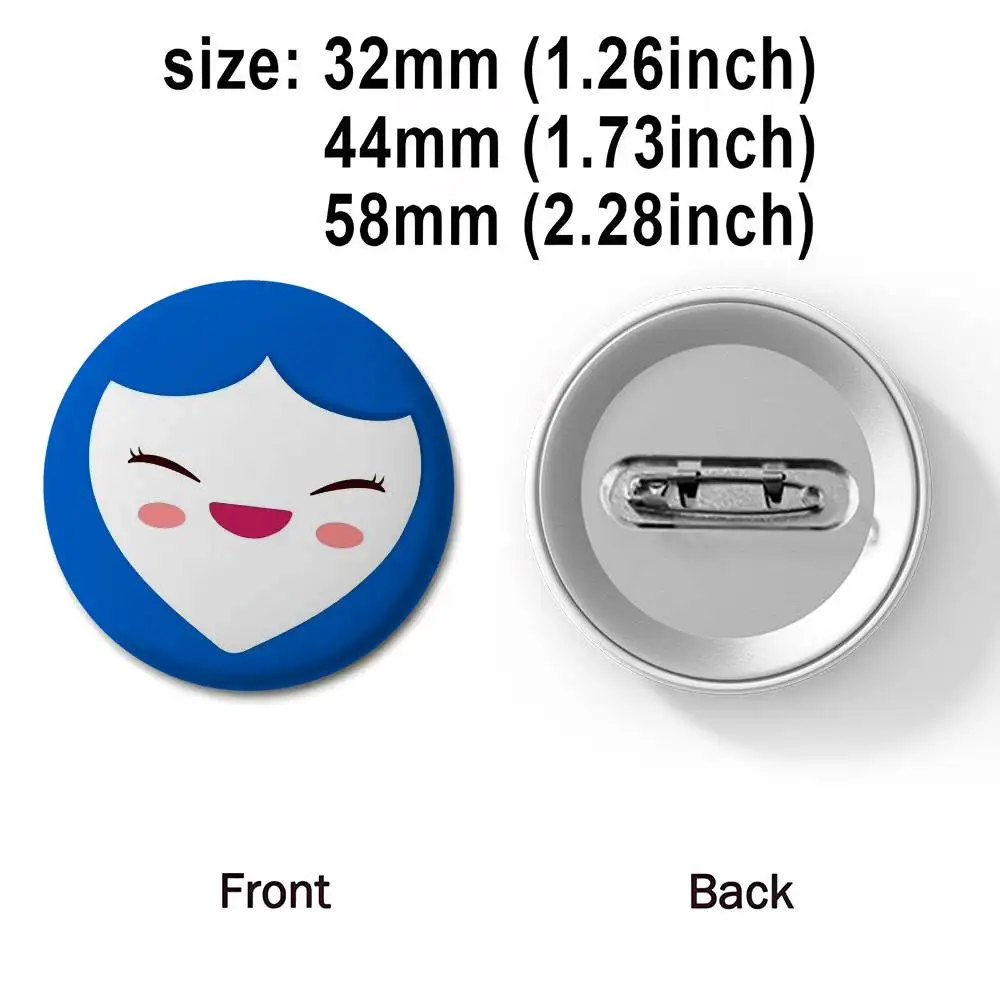 T-TwiceS Im Yoo Hirai Park Kim شارات مستديرة رائعة شارة دبابيس دبابيس الإبداعية للملابس قبعة ظهره هدية اكسسوارات #5