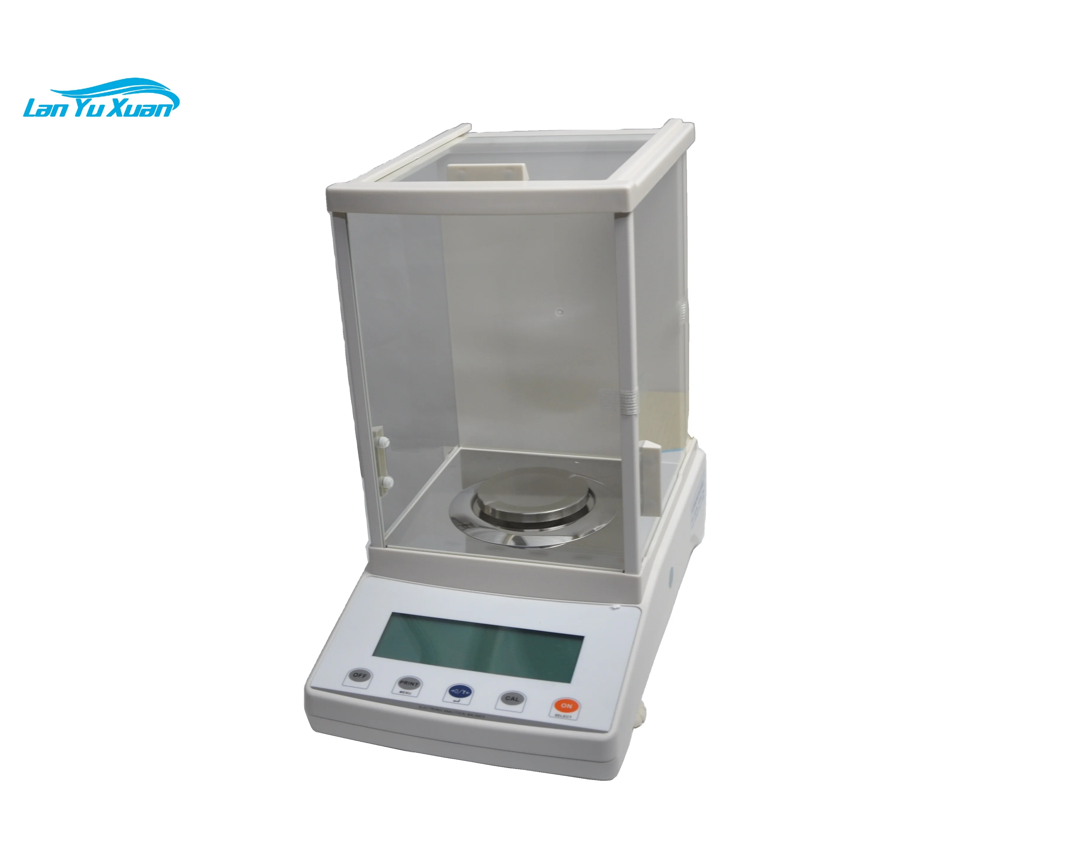 analytical balance 0.0001g laboratory Measure range 200g/0.1mg with the printer