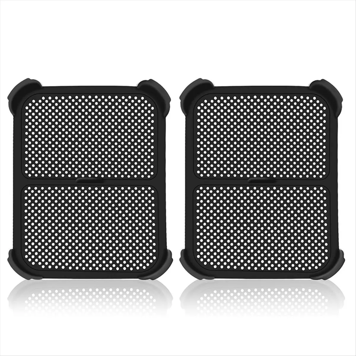 AA14 2 PCS Splash Guard for Foodi Max Dual Zone AF400EU AF451EU, Silicone Splash Guard for Hot Air Fryer
